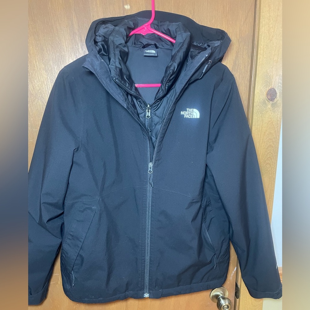 The North Face Black 2 piece Insulated Coat